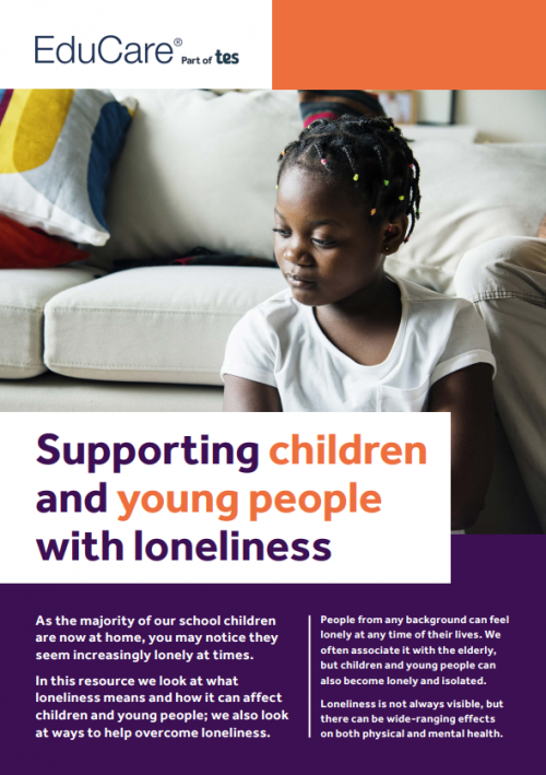 Supporting children and young people with loneliness